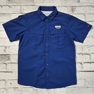 Columbia Men’s Omni-Shield Explorer Short Sleeve Button Down Shirt M